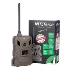 NITEforce Concept 2 36MP et&auml;ohjattava riistakamera kuvan & videon l&auml;hetyksell&auml;